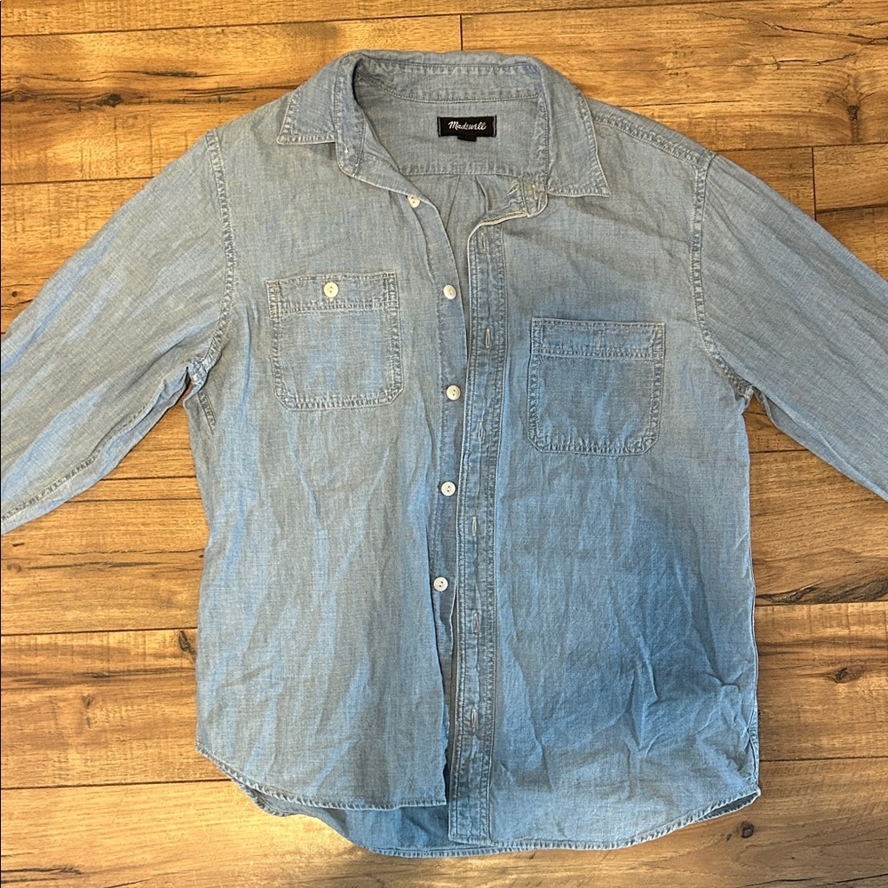 Madewell Denim Button Down Shirt